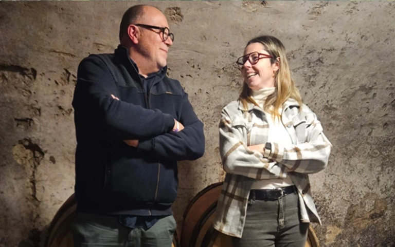 duo père fille domaine viticol Sangouard Chéné